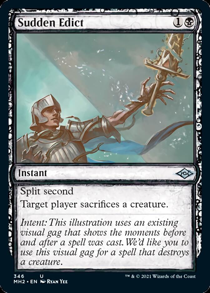 Sudden Edict (Sketch) [Modern Horizons 2] | Good Games Adelaide SA
