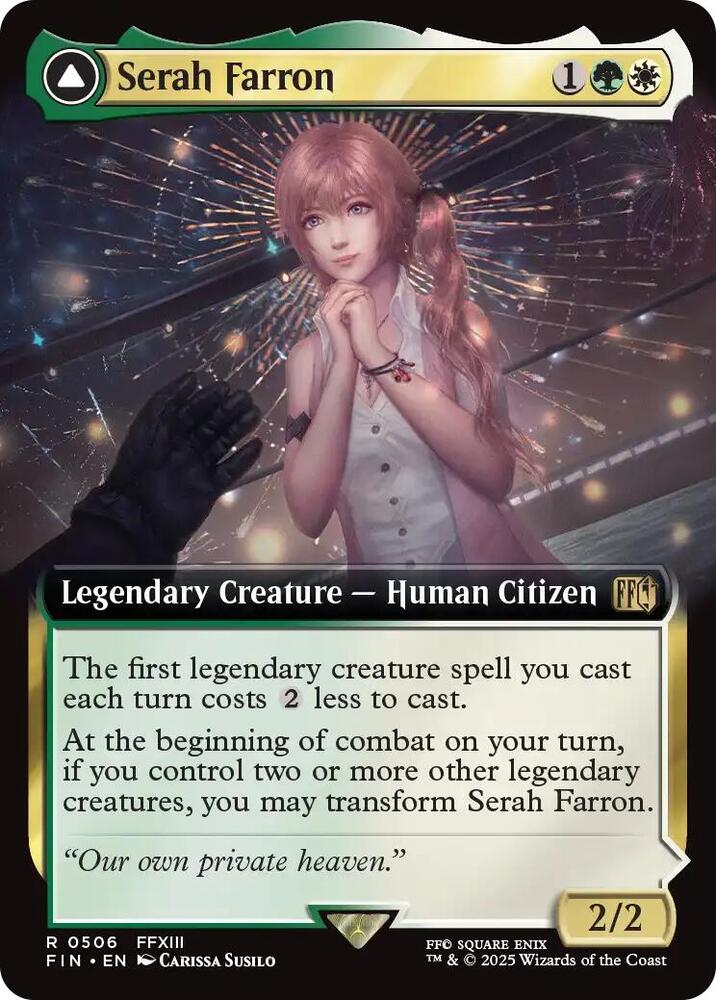 Serah Farron // Crystallized Serah 506 (FINAL FANTASY)  - Foil | Good Games Adelaide SA