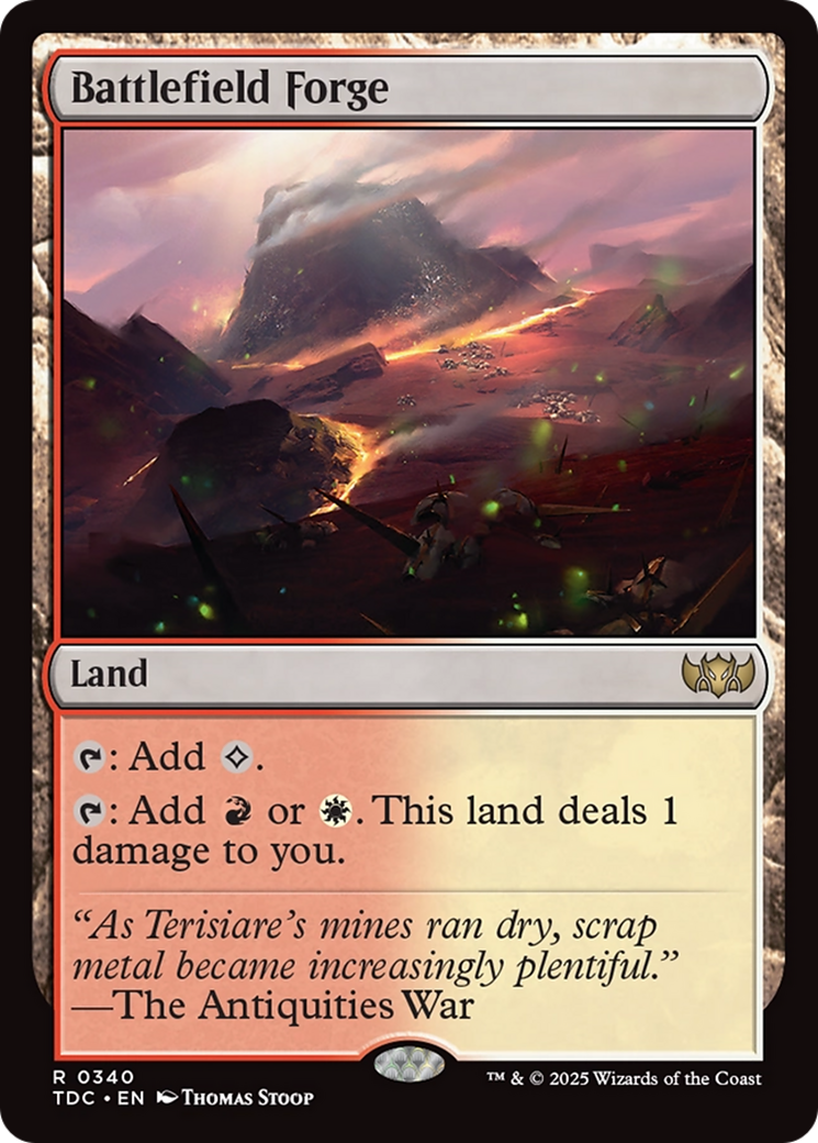Battlefield Forge [Tarkir: Dragonstorm Commander] | Good Games Adelaide SA