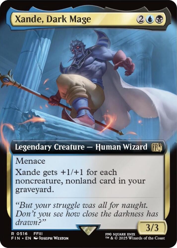 Xande, Dark Mage 516 (FINAL FANTASY)  - Foil | Good Games Adelaide SA