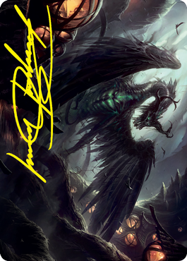 Beledros Witherbloom Art Card (Gold-Stamped Signature) [Strixhaven: School of Mages Art Series] | Good Games Adelaide SA