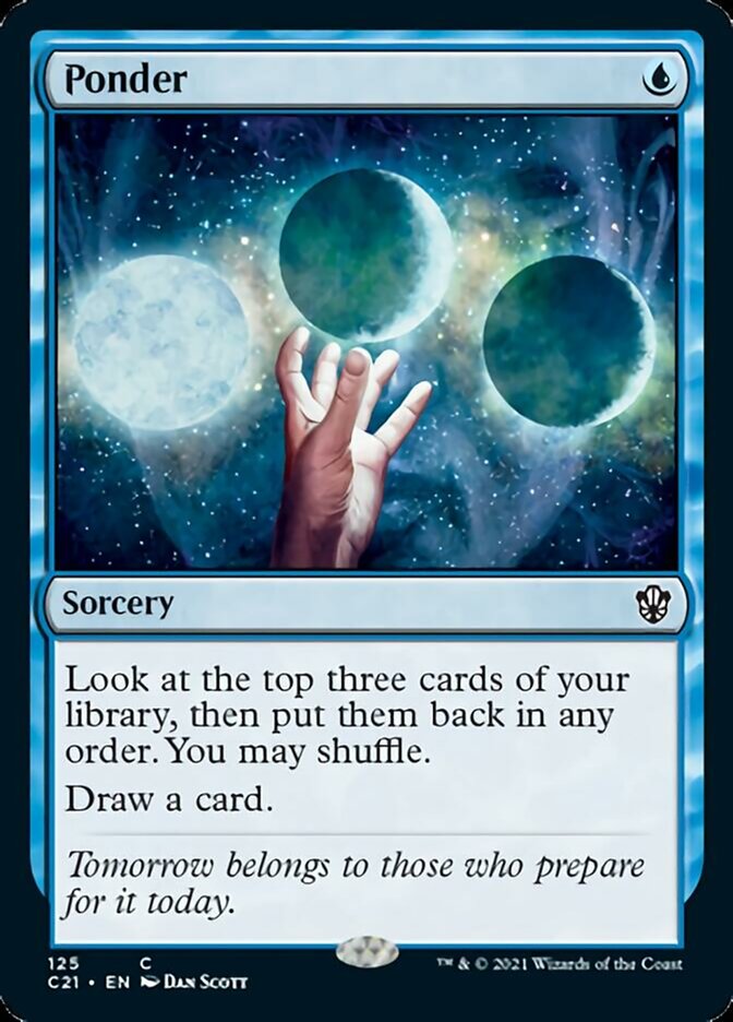Ponder [Commander 2021] | Good Games Adelaide SA