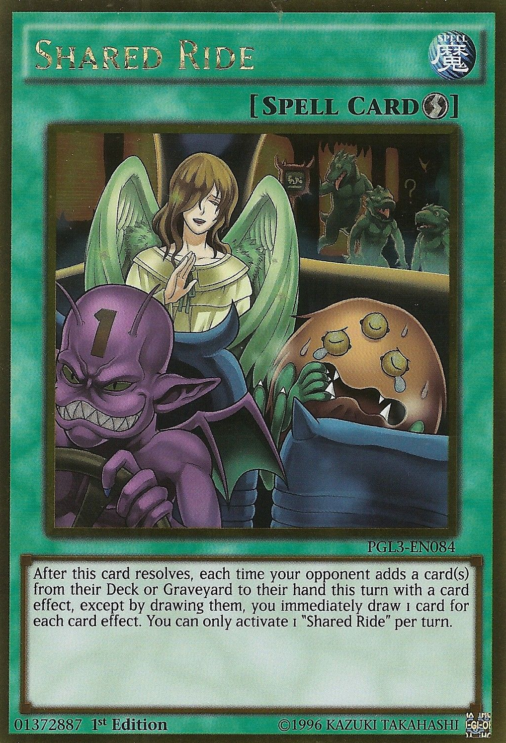 Shared Ride [PGL3-EN084] Gold Rare | Good Games Adelaide SA