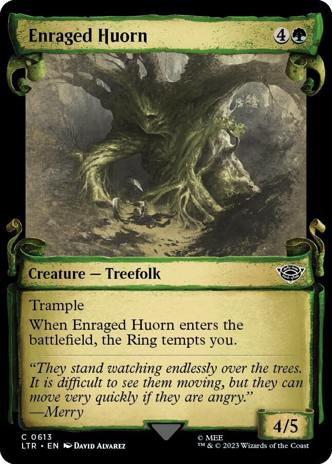 Enraged Huorn Showcase Scrolls 613 (Universes Beyond: The Lord of the Rings: Tales of Middle-earth)  | Good Games Adelaide SA