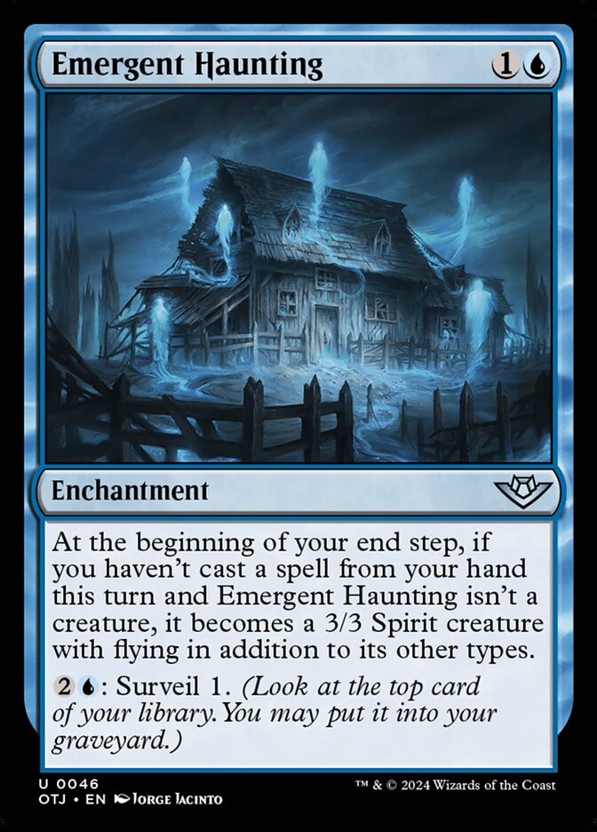 Emergent Haunting 46/286 (Outlaws of Thunder Junction)  | Good Games Adelaide SA