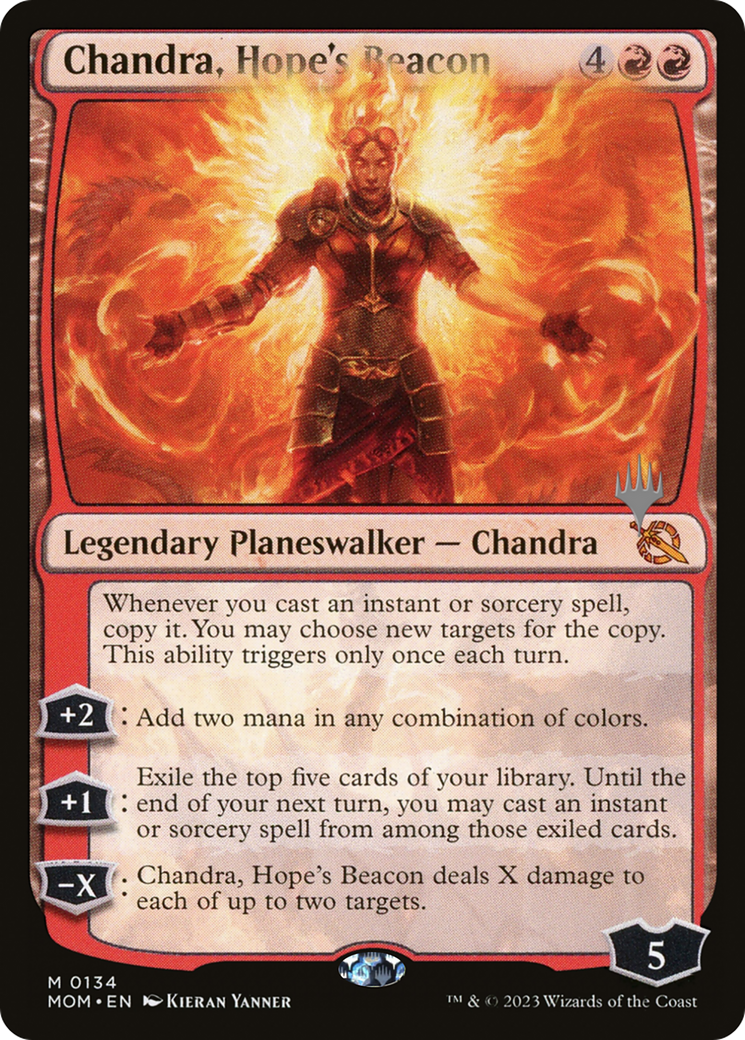 Chandra, Hope's Beacon (Promo Pack) [March of the Machine Promos] | Good Games Adelaide SA
