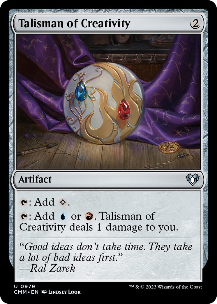 Talisman of Creativity [Commander Masters] | Good Games Adelaide SA