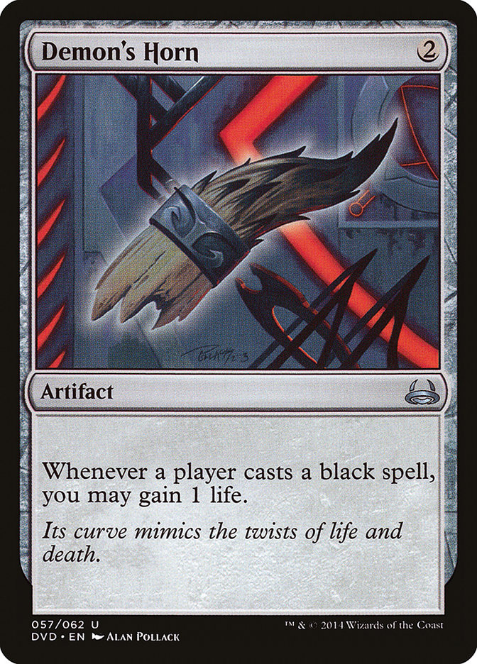 Demon's Horn (Divine vs. Demonic) [Duel Decks Anthology] | Good Games Adelaide SA