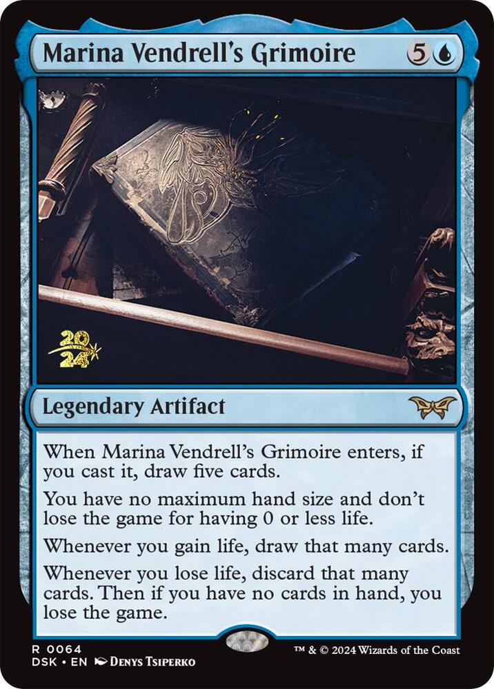 Marina Vendrells Grimoire 64 (Prerelease Cards)  - Foil | Good Games Adelaide SA