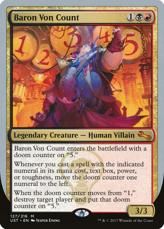 Baron Von Count 127 (Unstable)  - Foil | Good Games Adelaide SA