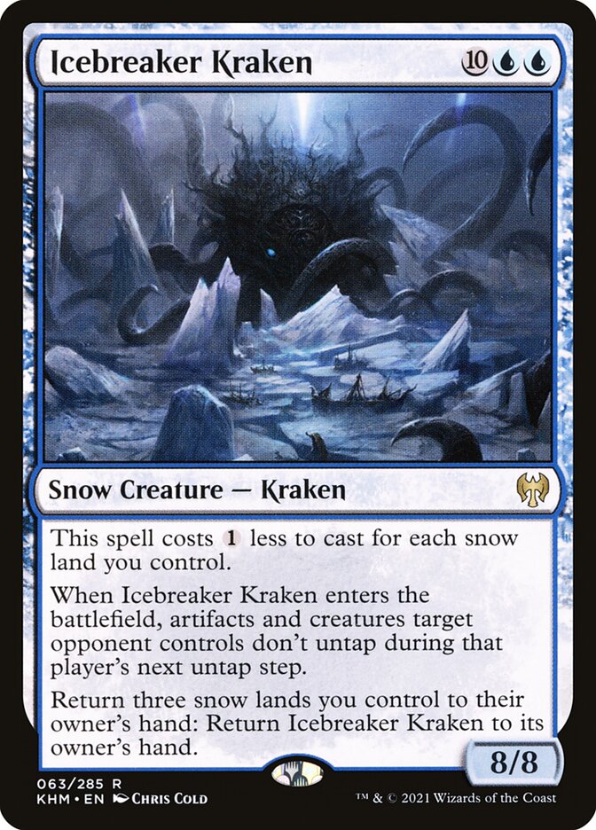 Icebreaker Kraken 63 (Kaldheim)  - Foil | Good Games Adelaide SA