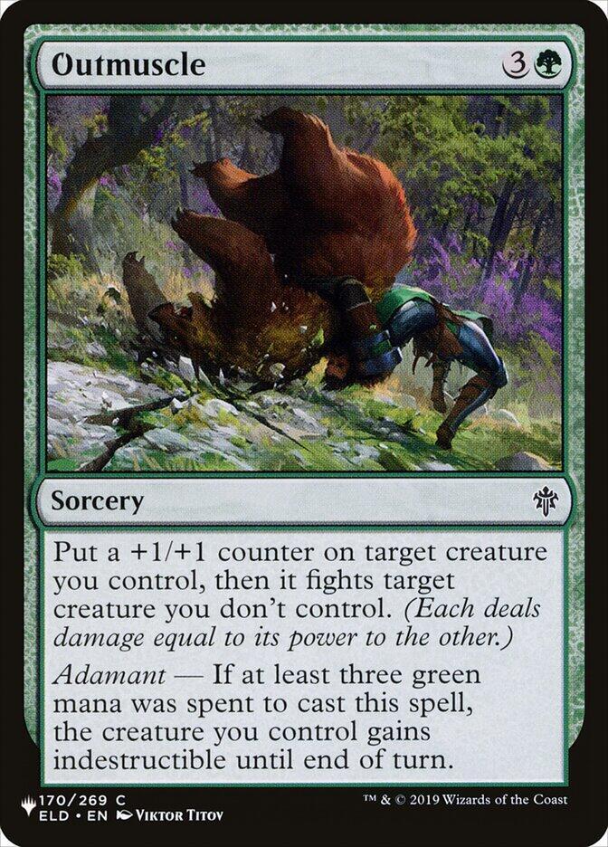 Outmuscle 170/269 (The List Reprints)  | Good Games Adelaide SA