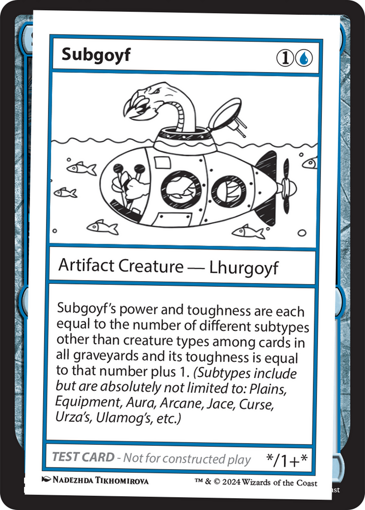 Subgoyf [Mystery Booster 2 Playtest Cards] | Good Games Adelaide SA