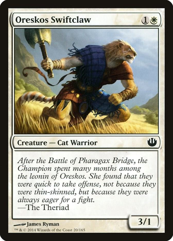Oreskos Swiftclaw 20 (Journey Into Nyx)  - Foil | Good Games Adelaide SA