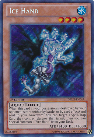 Ice Hand [DRLG-EN047] Secret Rare | Good Games Adelaide SA