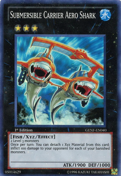 Submersible Carrier Aero Shark [GENF-EN040] Super Rare | Good Games Adelaide SA