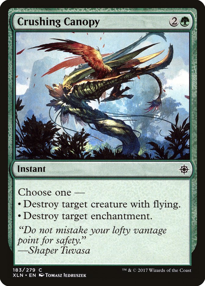 Crushing Canopy [Ixalan] | Good Games Adelaide SA