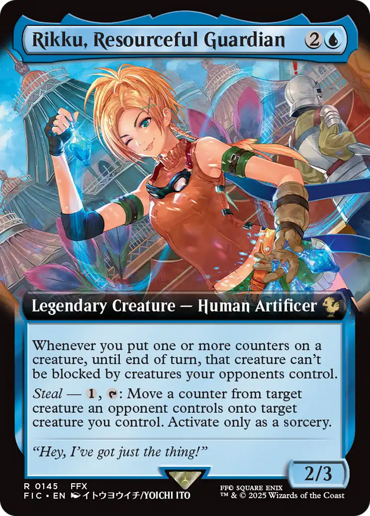 Rikku, Resourceful Guardian (Extended Art) [FINAL FANTASY Commander] | Good Games Adelaide SA