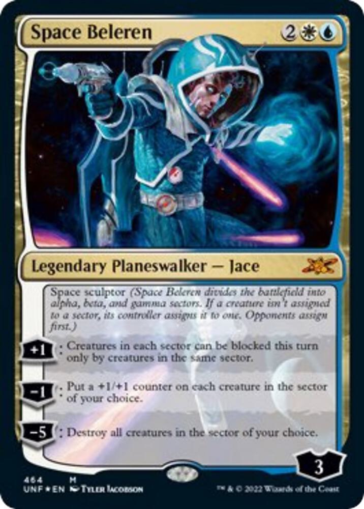 Space Beleren Galaxy Foil 464 (Unfinity)  - Foil | Good Games Adelaide SA