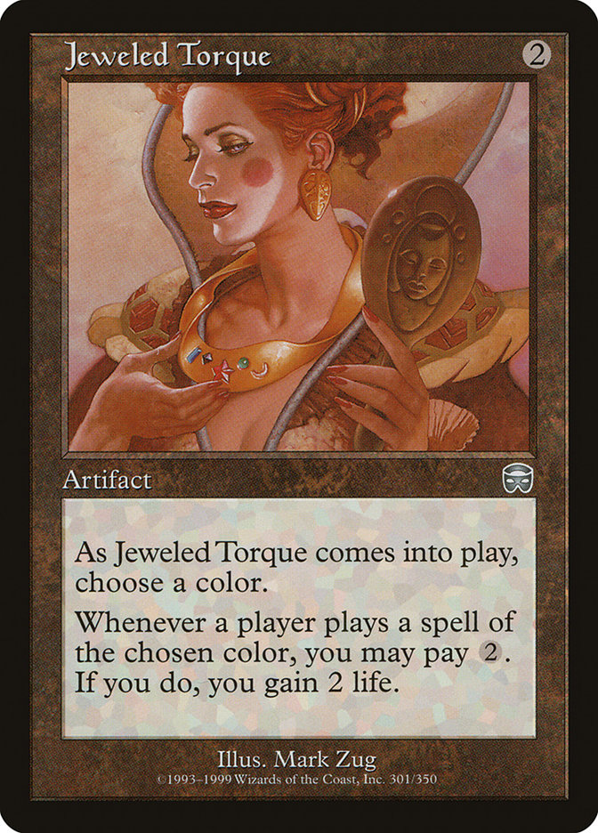 Jeweled Torque 301 (Mercadian Masques)  - Foil | Good Games Adelaide SA