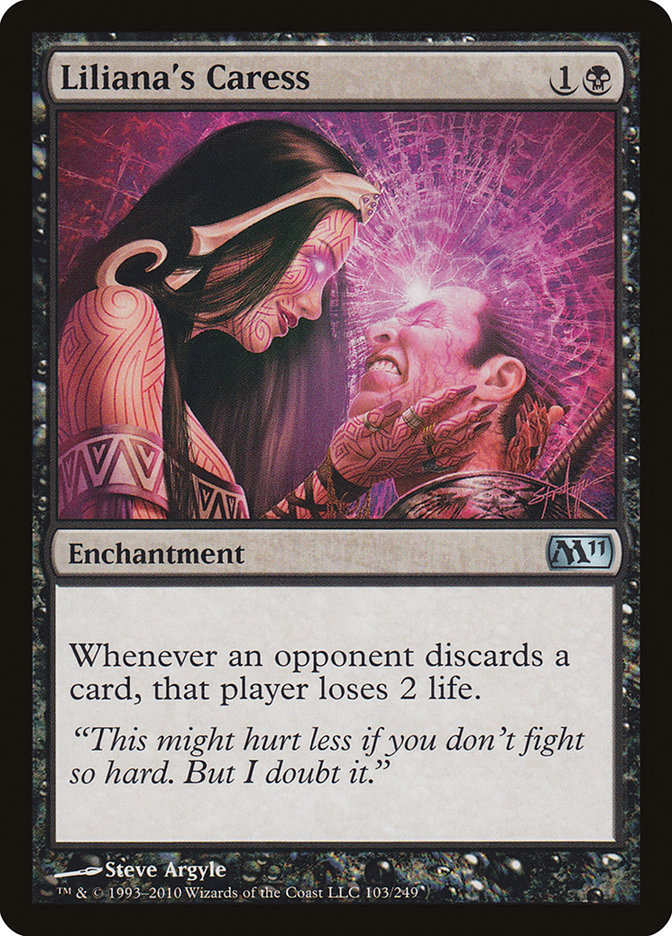 Liliana's Caress 103 (Magic 2011 (M11))  | Good Games Adelaide SA