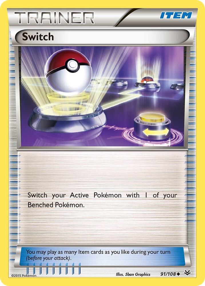 Switch 91/108 (XY - Roaring Skies)  | Good Games Adelaide SA