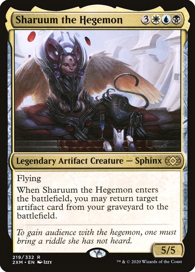 Sharuum the Hegemon 219 (Double Masters)  | Good Games Adelaide SA