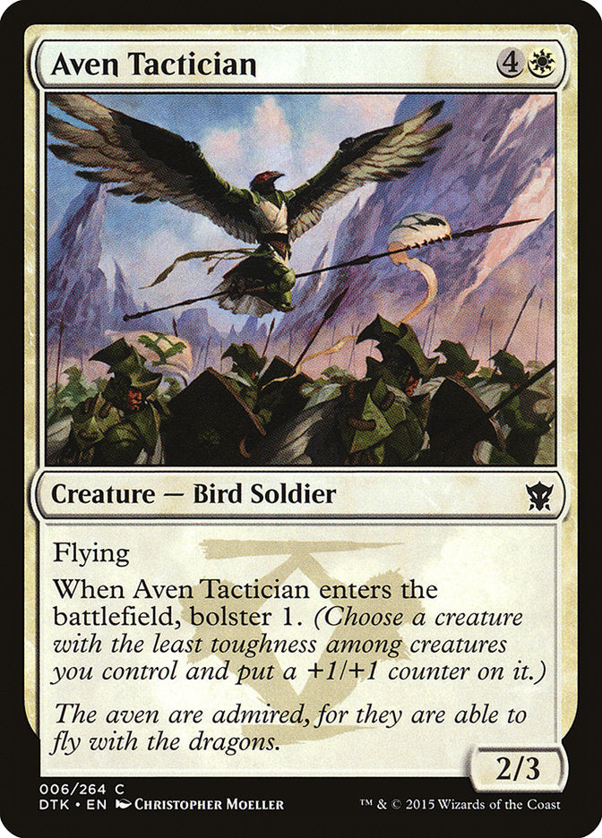 Aven Tactician 6 (Dragons of Tarkir)  | Good Games Adelaide SA