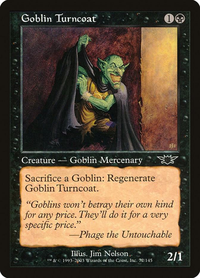 Goblin Turncoat 72 (Legions)  - Foil | Good Games Adelaide SA