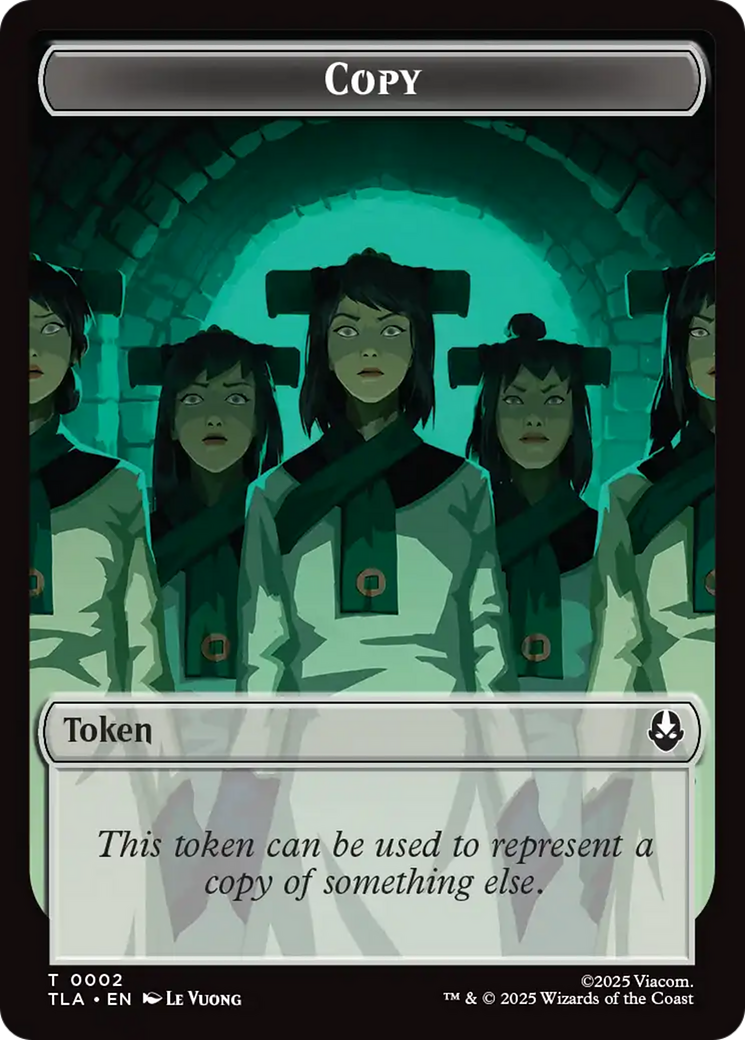 Copy (0002) // Soldier (0011) Double-Sided Token [Avatar: The Last Airbender Tokens] | Good Games Adelaide SA