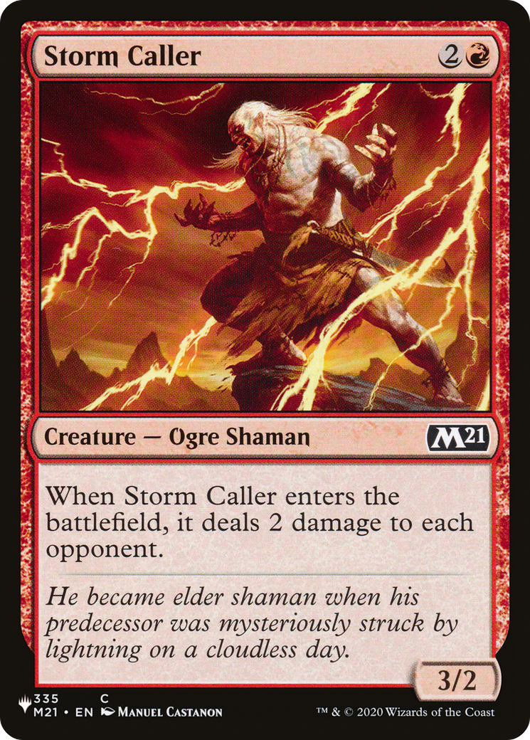 Storm Caller [The List Reprints] | Good Games Adelaide SA