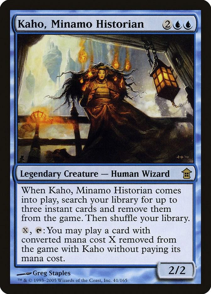 Kaho, Minamo Historian 41 (Saviors of Kamigawa)  - Foil | Good Games Adelaide SA