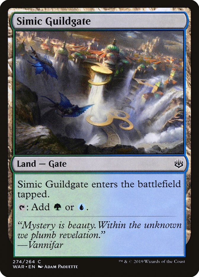 Simic Guildgate [War of the Spark] | Good Games Adelaide SA