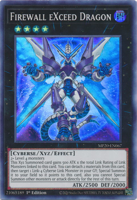 Firewall eXceed Dragon [MP20-EN067] Super Rare | Good Games Adelaide SA