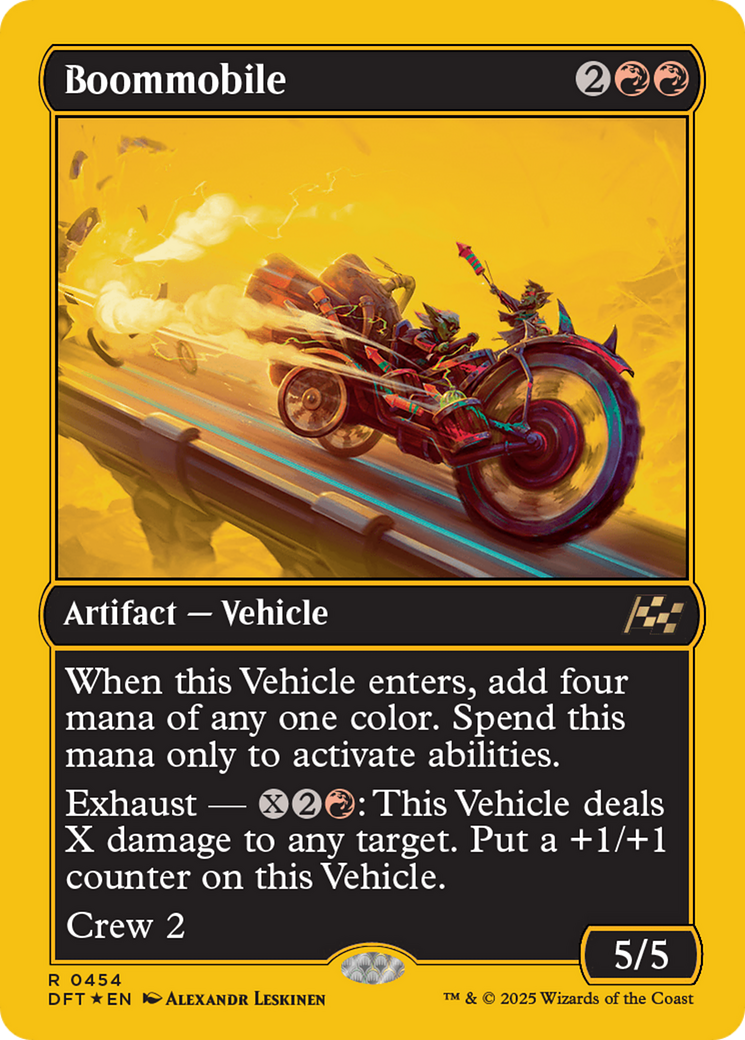 Boommobile (First-Place Foil) [Aetherdrift] | Good Games Adelaide SA