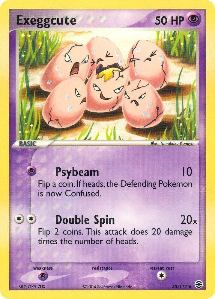 Exeggcute 33/112 (FireRed & LeafGreen)  | Good Games Adelaide SA