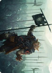 Ugluk of the White Hand Art Card 27 (Art Series: Universes Beyond: The Lord of the Rings: Tales of Middle-earth)  | Good Games Adelaide SA
