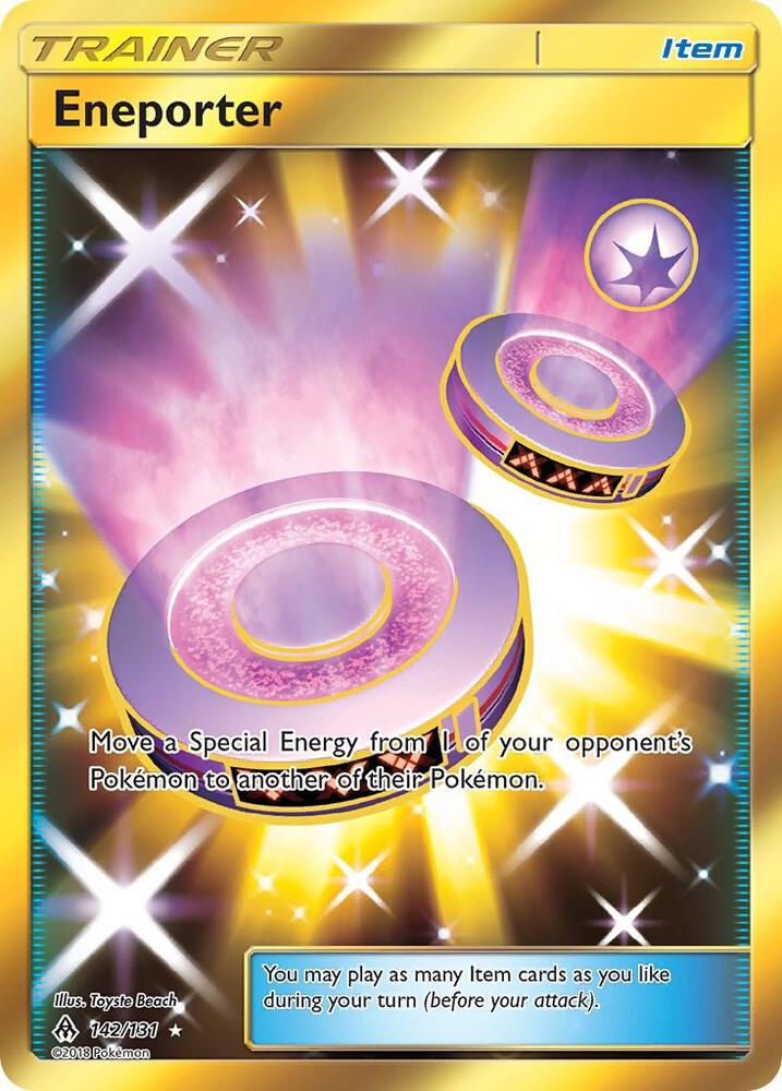 Eneporter Secret 142/131 (SM - Forbidden Light)  - Holofoil | Good Games Adelaide SA