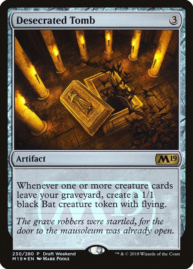 Desecrated Tomb 230 (Launch Party & Release Event Promos)  - Foil | Good Games Adelaide SA
