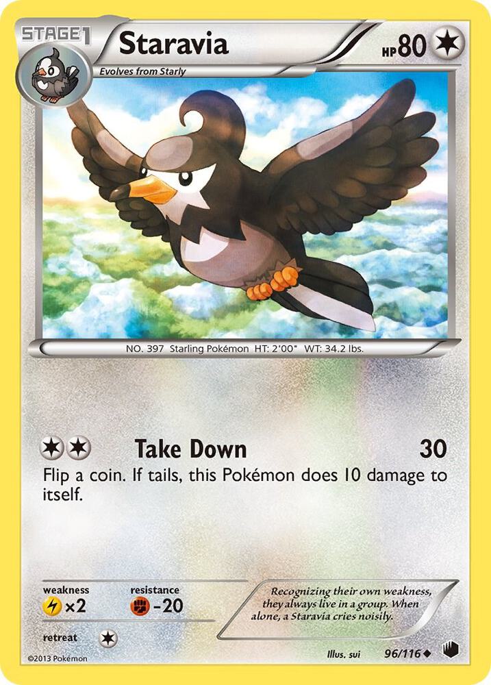 Staravia 96/116 (Plasma Freeze)  - Reverse Holofoil | Good Games Adelaide SA