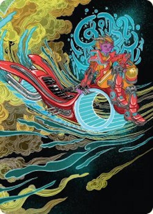 Cloudspire Skycycle Art Card 44 (Art Series: Aetherdrift)  | Good Games Adelaide SA