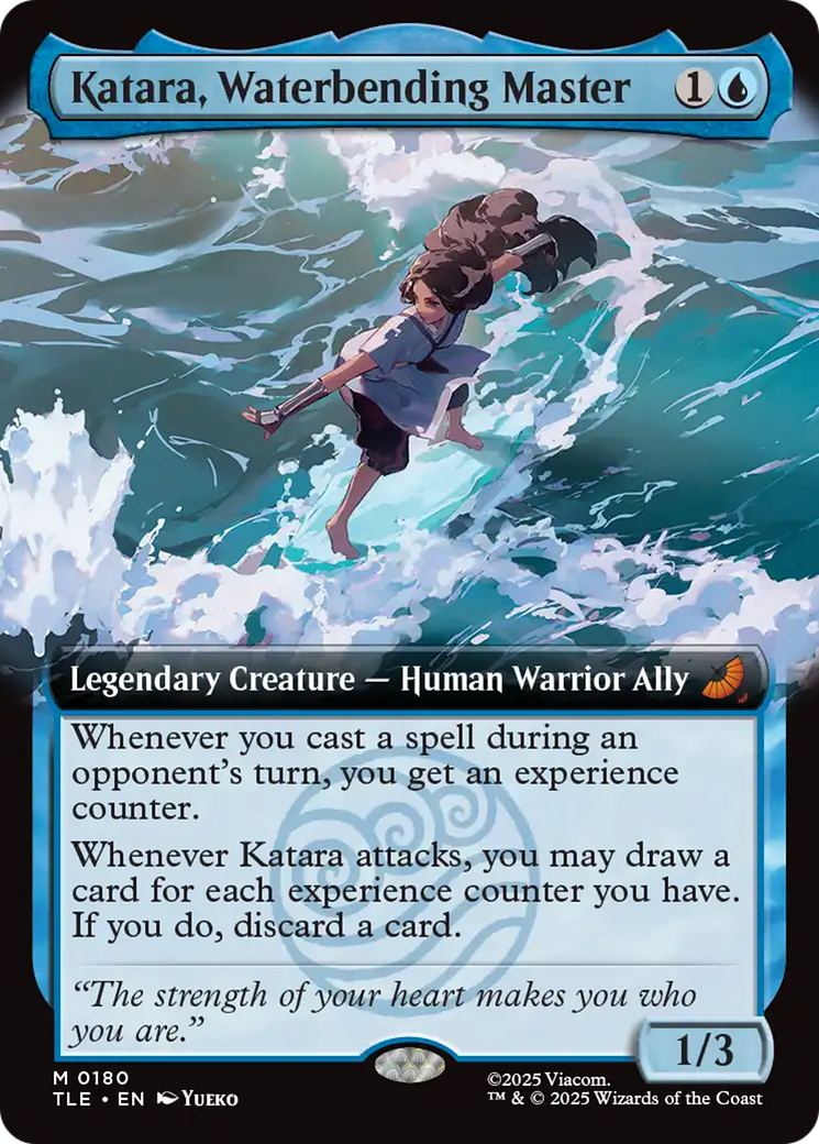 Katara, Waterbending Master (Extended Art) [Avatar: The Last Airbender: Eternal-Legal] | Good Games Adelaide SA