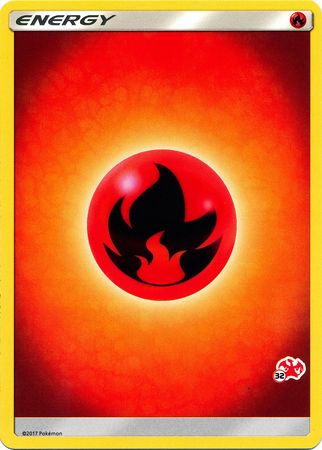 Fire Energy (Charizard Stamp #32) [Battle Academy 2020] | Good Games Adelaide SA