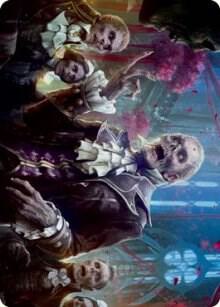 Undead Butler Art Card 37 (Art Series: Innistrad: Crimson Vow)  | Good Games Adelaide SA