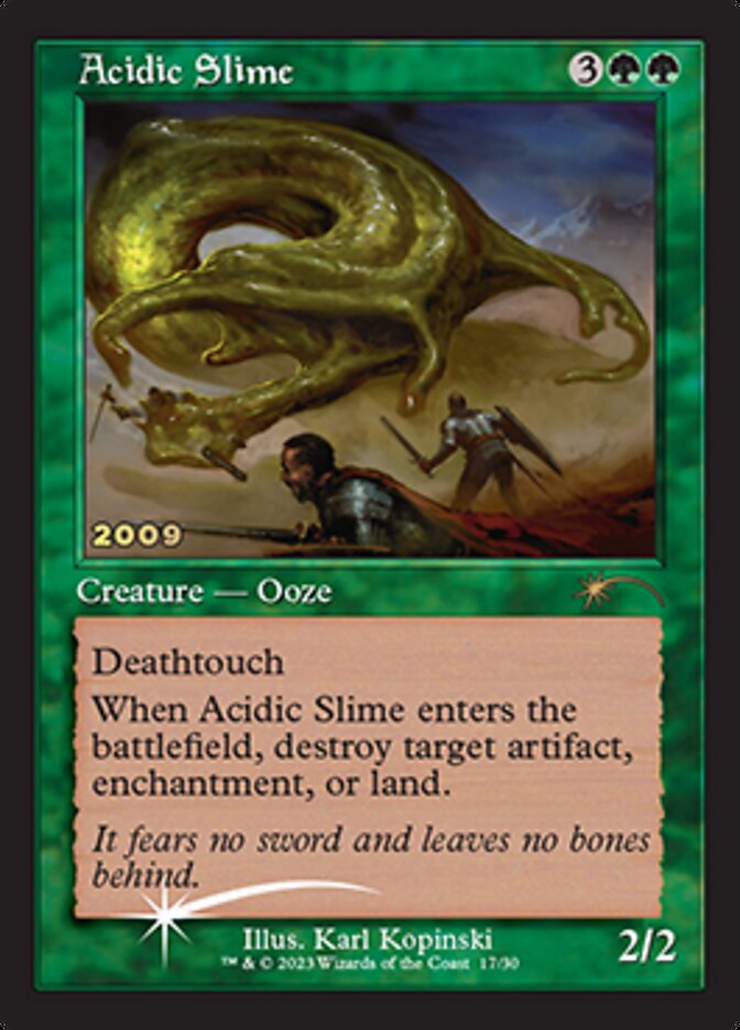 Acidic Slime [30th Anniversary Promos] | Good Games Adelaide SA