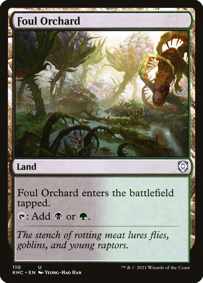 Foul Orchard 110 (Commander: Kaldheim)  | Good Games Adelaide SA