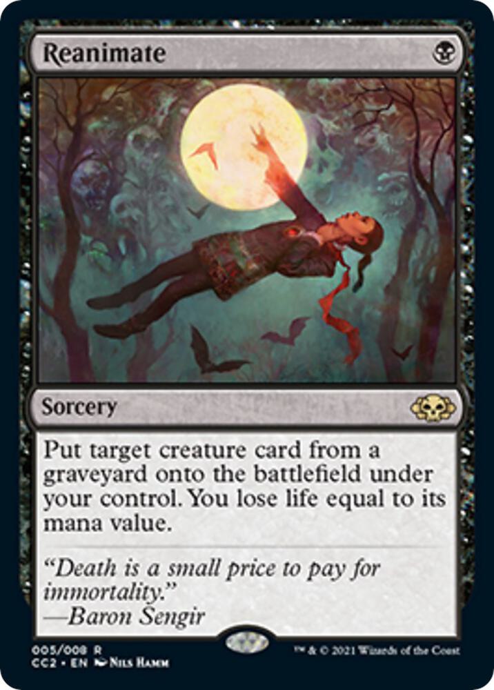Reanimate 5 (Commander Collection: Black)  | Good Games Adelaide SA