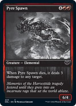 Pyre Spawn 440 (Innistrad: Double Feature)  - Foil | Good Games Adelaide SA
