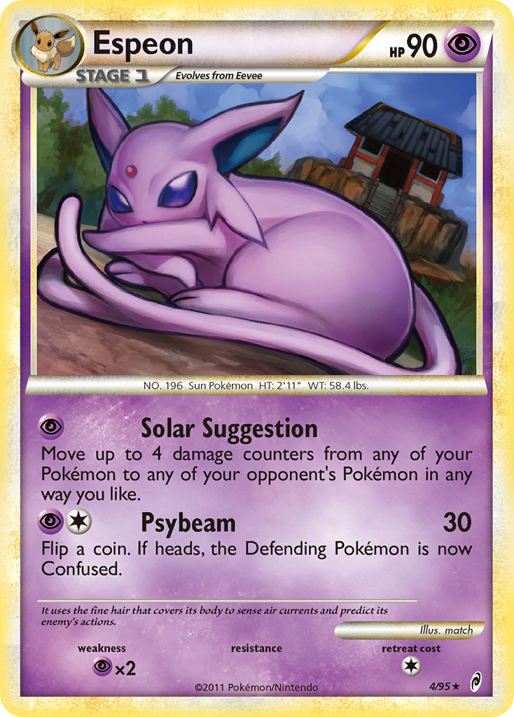 Espeon (4/95) [HeartGold & SoulSilver: Call of Legends] | Good Games Adelaide SA
