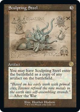 Sculpting Steel Schematic 113 (The Brothers' War: Retro Frame Artifacts)  | Good Games Adelaide SA